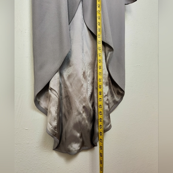 Elegant Gray Women's Blazer Coat Size 4 Vintage Y2K - Picture 3 of 16